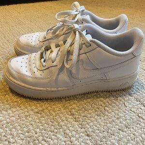 Nike Kids All-White Sneakers